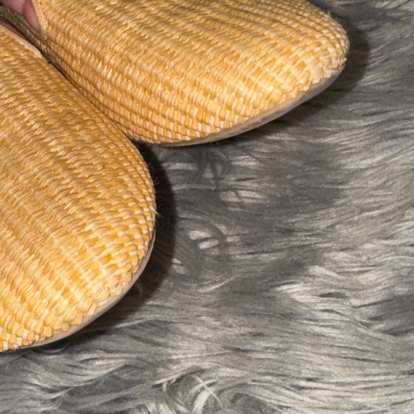 EUC Birdies Starling Raffia Flat Maize Size 9.5 - Picture 7 of 10